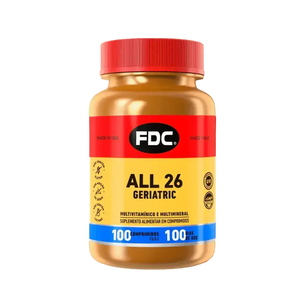 a bottle of foc all 26 geriatic