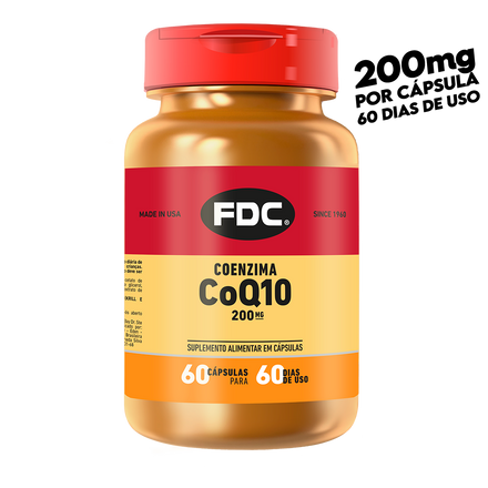 FDC Coenzima Q10 200 mg - 60 cápsulas