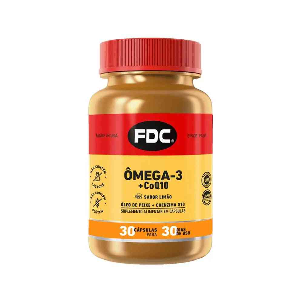 a bottle of foc omega - 3 coq10