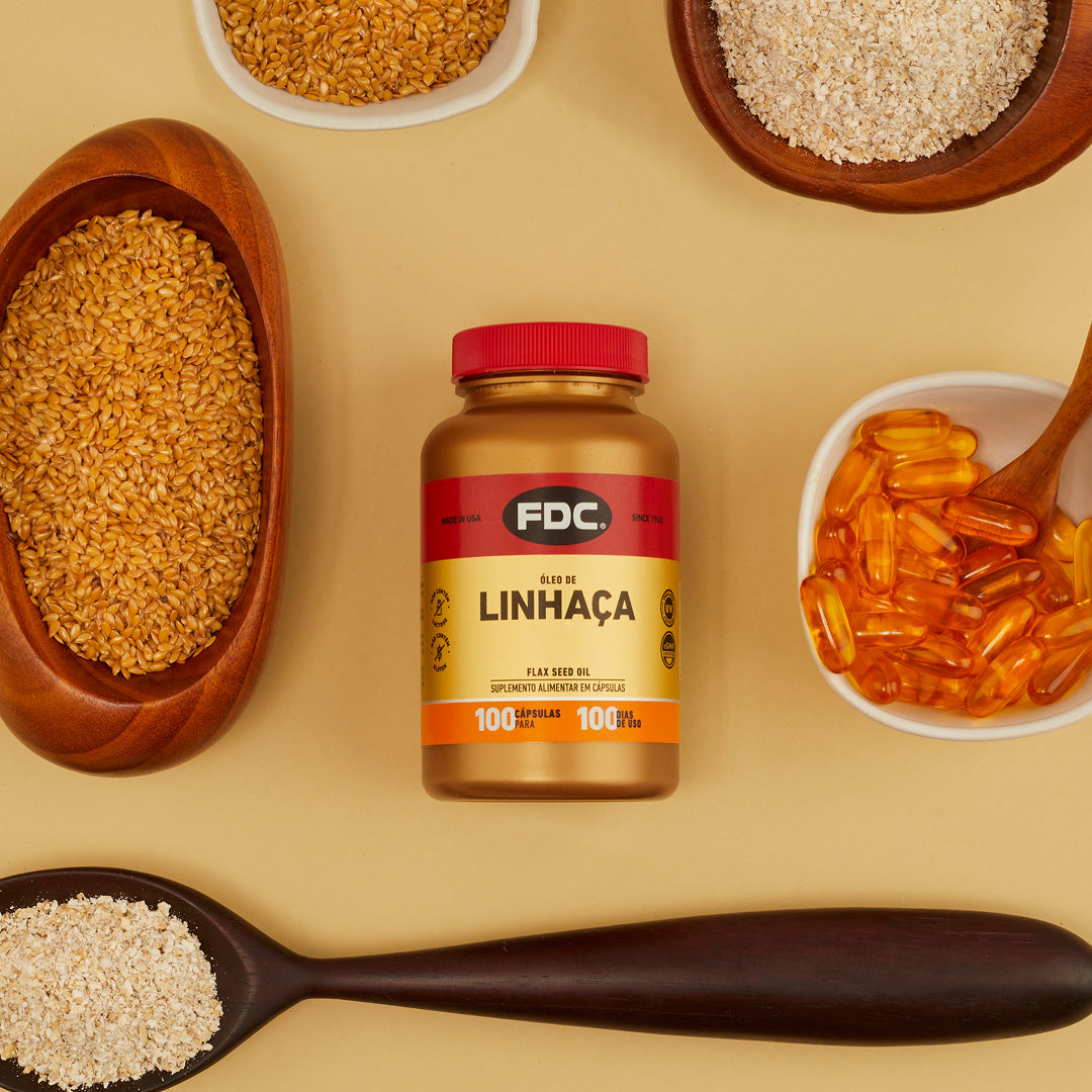 FDC Óleo de Linhaça 1.000mg
