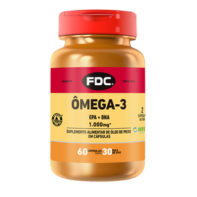 FDC Ômega 3 1000mg - 60 Unid
