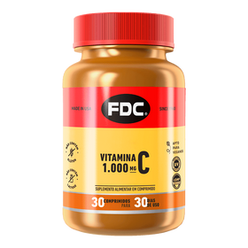 Vitamina C 1000mg - 30 Comprimidos