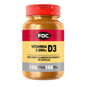 FDC Vitamina D3 2000 UI