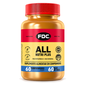 Multivitamínico All Nutri Plus | 60 Comprimidos | FDC
