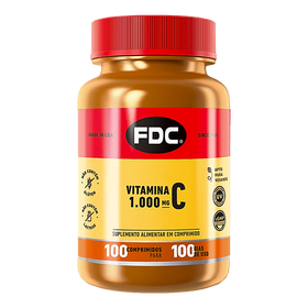 Vitamina C 1000 mg | 100 Comprimidos | FDC