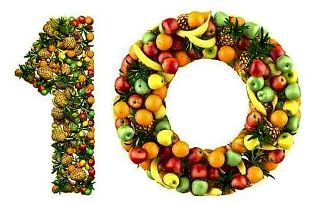 10 passos para uma alimentação mais saudável