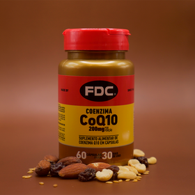 Coenzima Q10 200 mg | 60 Cápsulas | FDC — verso
