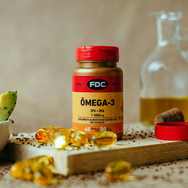 FDC Ômega 3 1000mg - 60 Unid
