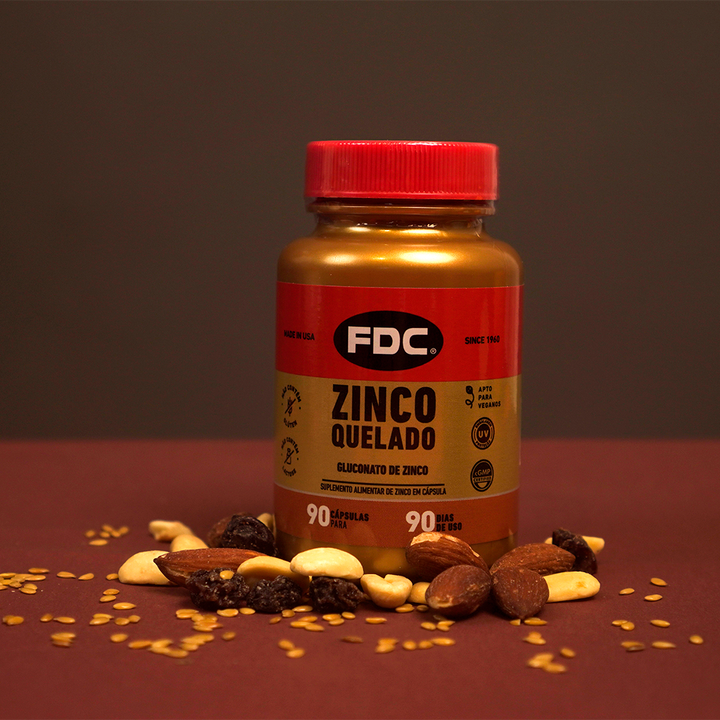 FDC Zinco Quelado | 90 Dias de uso