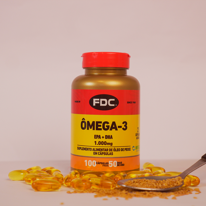 Ômega 3 FDC 1.000mg - 100 Unid