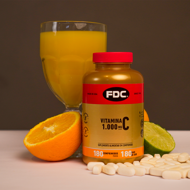 Vitamina C 1000mg - 180 Comprimidos