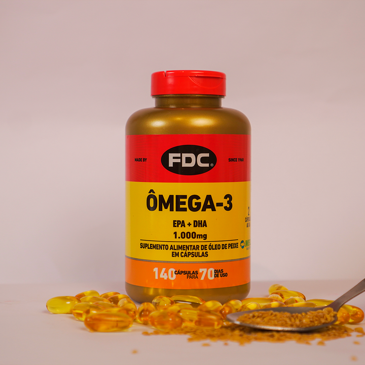 Ômega 3 FDC 1.000mg - 140 Unid