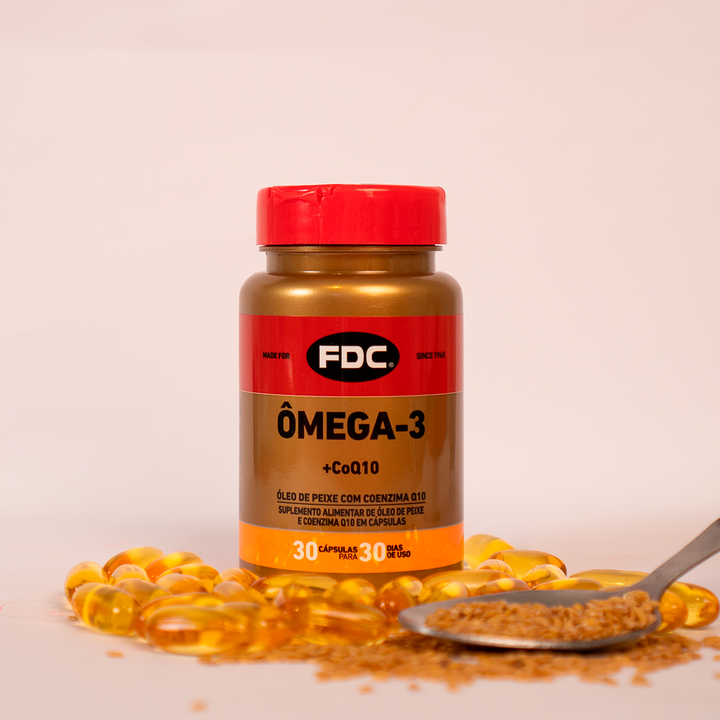 FDC Ômega 3 + CoQ10 | 30 Dias de uso
