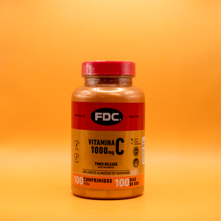 Vitamina C 1000mg - Ação Prolongada - 100 Unid
