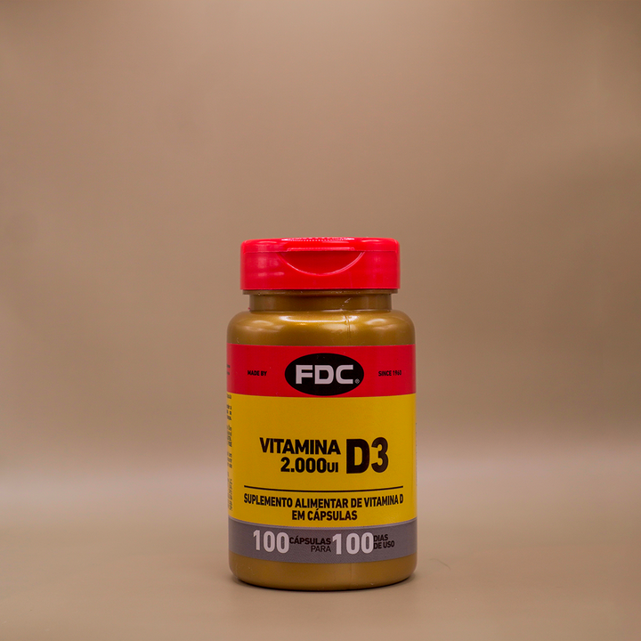 FDC Vitamina D3 2000 UI