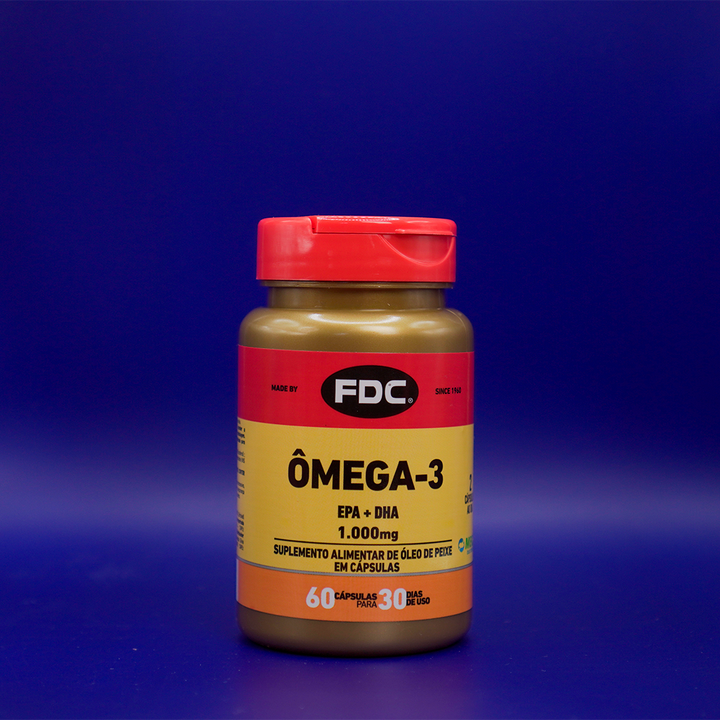 FDC Ômega 3 1000mg - 60 Unid