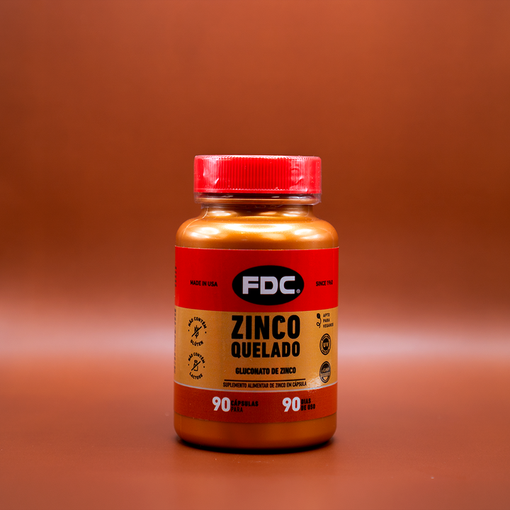 FDC Zinco Quelado | 90 Dias de uso