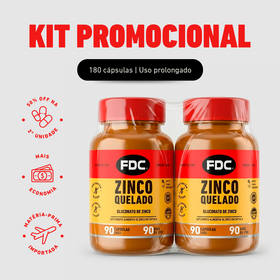 2 unidades: a 2ª sai com 50% OFF | Zinco