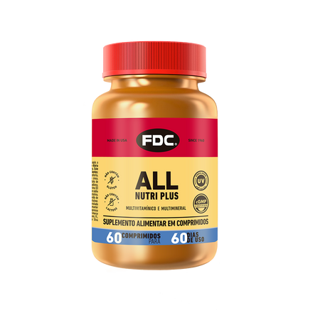 FDC All Nutri Plus - 60 comprimidos