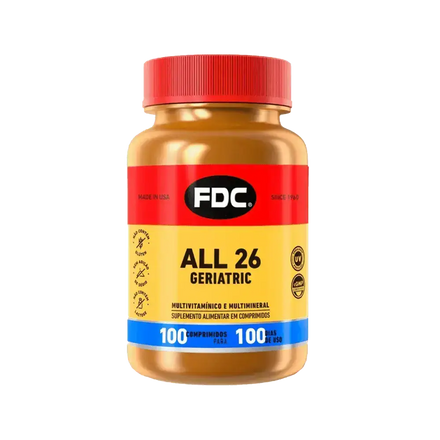 FDC All 26 Geriatric - 100 comprimidos