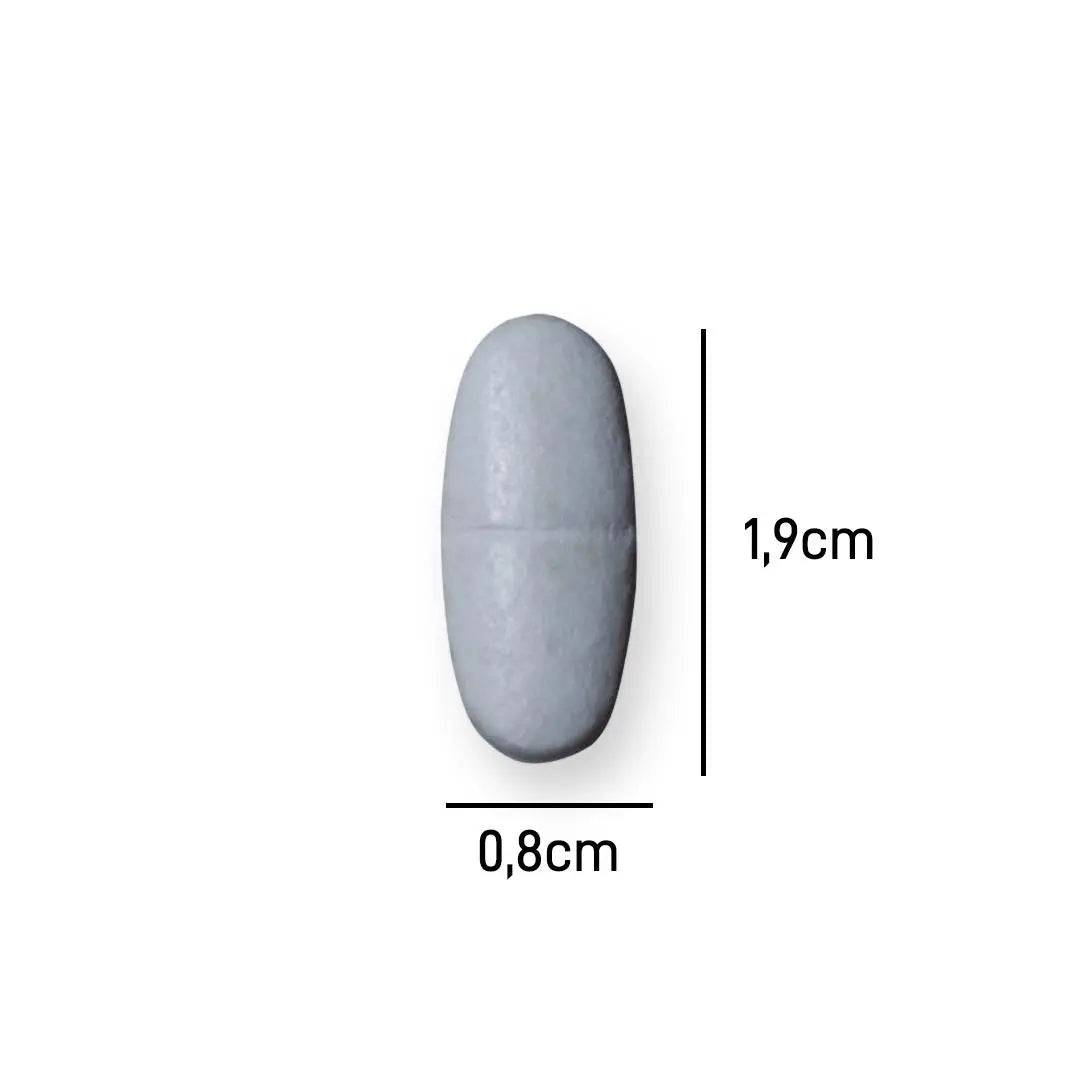 a white object is shown with measurements for it
