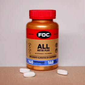 All Nutri Plus - Polivitamínico - 140 unid — verso