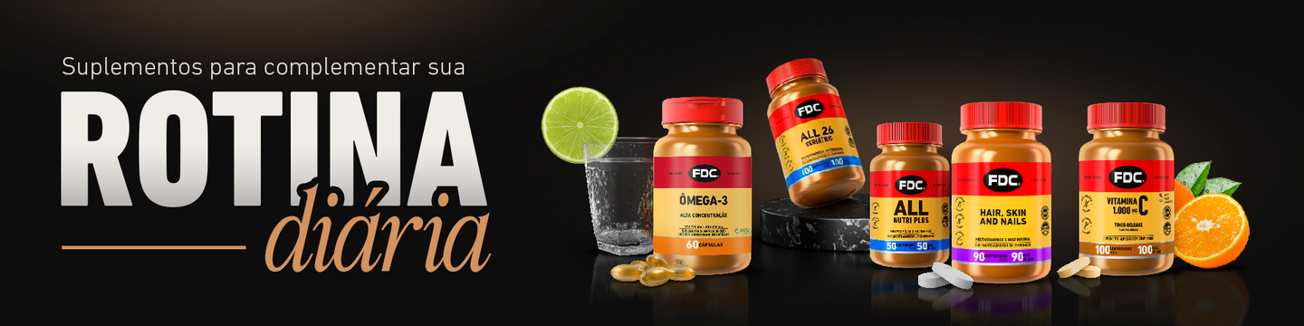 Ofertas FDC Vitaminas em suplementos selecionados