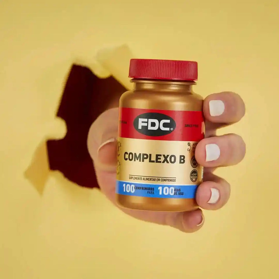Imagem do produto FDC Complexo B - 100 comprimidos da FDC Vitaminas.