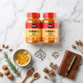 2 unidades: a 2ª sai com 50% OFF | Ômega-3 1000mg 60 cápsulas
