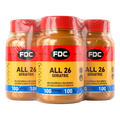 Kit All 26 Geriatric | 3 Frascos (300 Comprimidos) | FDC