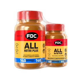 All Nutri Plus | Kit Econômico 200 Comprimidos
