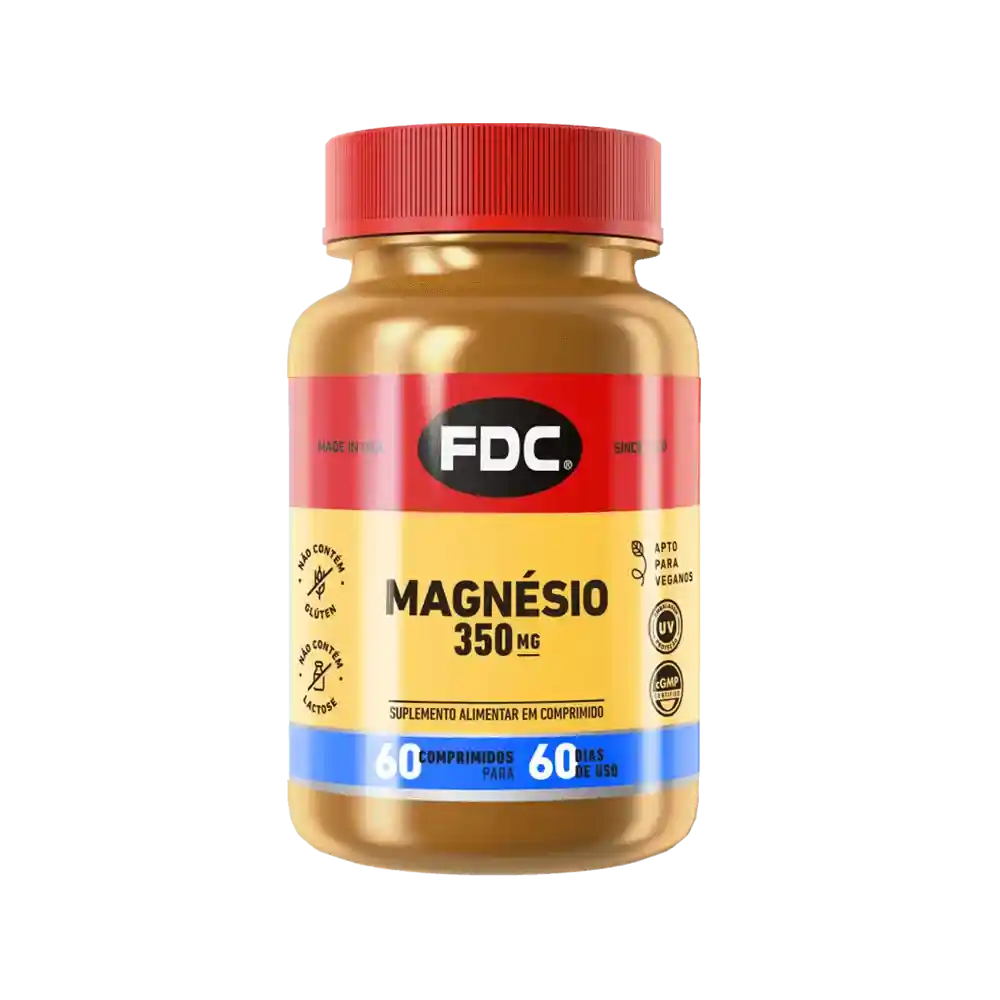 Produto FDC: Magnésio 350 mg | 60 Dias de uso