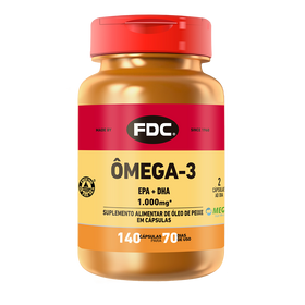 Ômega 3 FDC 1.000mg - 140 Unid