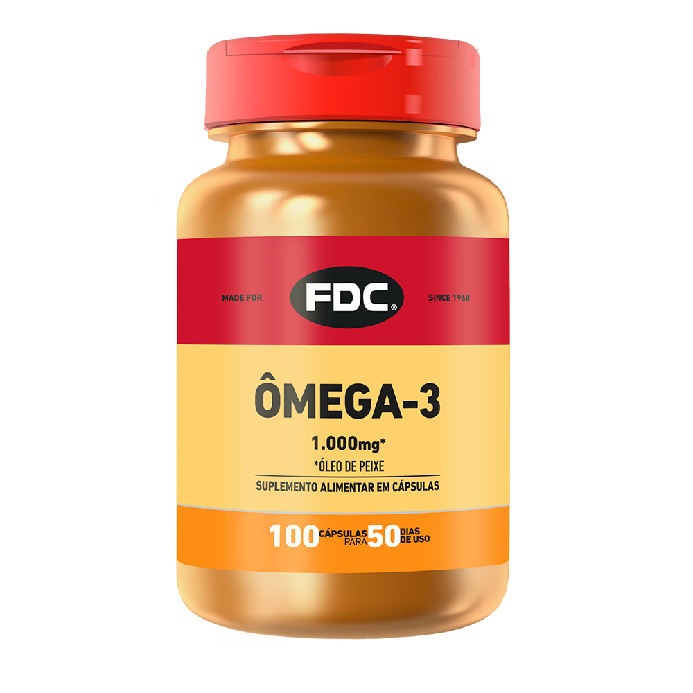 Ômega 3 FDC  1.000mg - 100 Unid