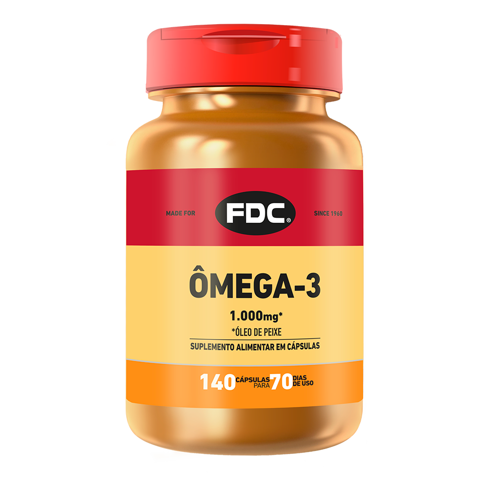 Ômega 3 FDC 3 1.000mg - 140 Unid