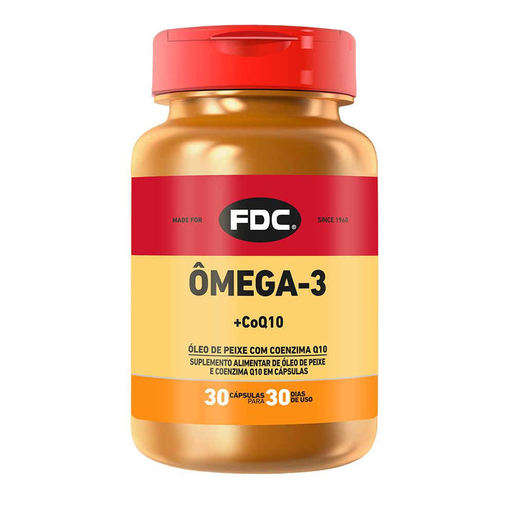 FDC Ômega 3 + CoQ10 | 30 Dias de uso