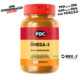 Ômega 3 Alta Concentração