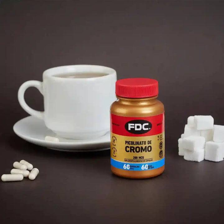 Imagem do produto FDC Picolinato de Cromo 200 mcg da FDC Vitaminas.