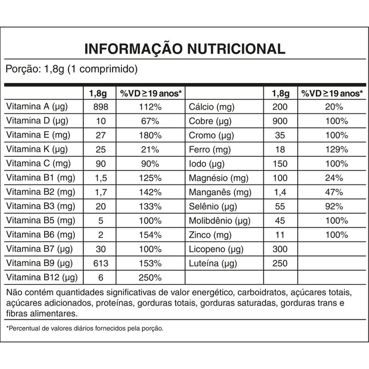 All Nutri Plus - Polivitamínico - 140 unid