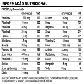 All 26 Geriatric - Polivitamínico — verso
