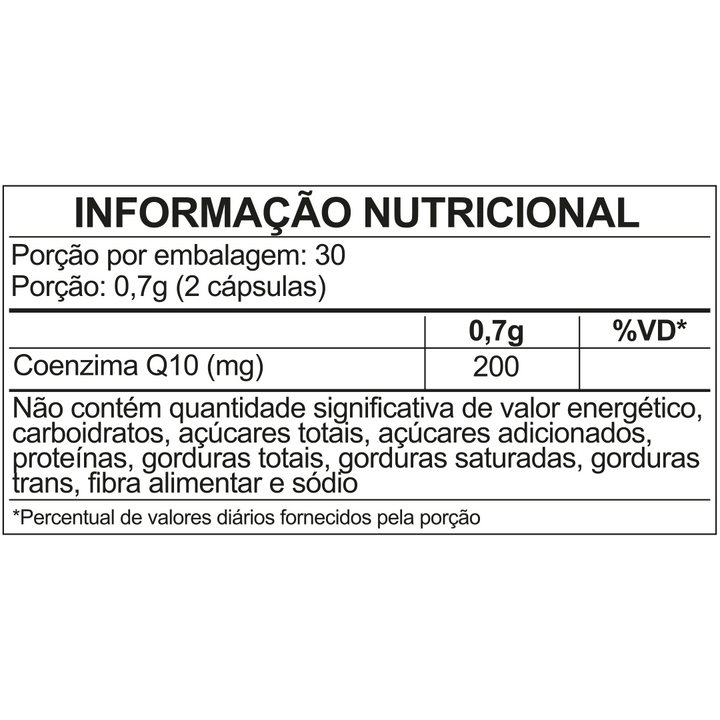 Coenzima Q10 200mg
