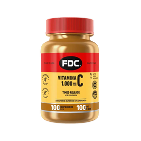 FDC Vitamina C 1.000 mg Ação Prolongada - 100 comprimidos