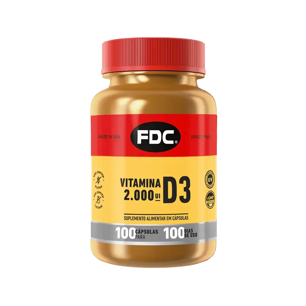 Produto FDC: Vitamina D3 2000 UI