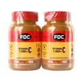 2 unidades: a 2ª sai com 50% OFF | Vitamina C 1000mg 100 comprimidos (200 unidades)