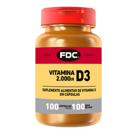 FDC Vitamina D3 2000 UI