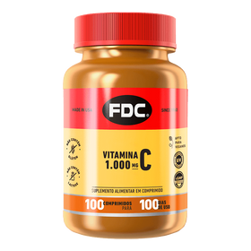 Vitamina C 1000mg - 100 Comprimidos