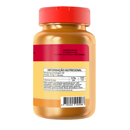 FDC Vitamina E 400 UI — verso