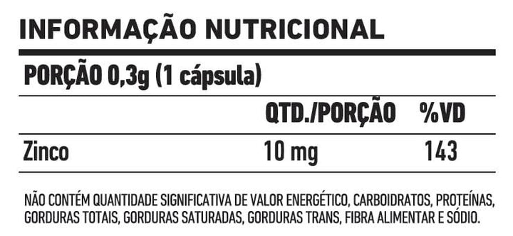 Zinco Quelado FDC Vitaminas detalhe produto