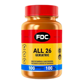 Multivitamínico All 26 Geriatric 50+ | 100 Comprimidos | FDC