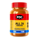 Multivitamínico All 26 Geriatric 50+ | 100 Comprimidos | FDC